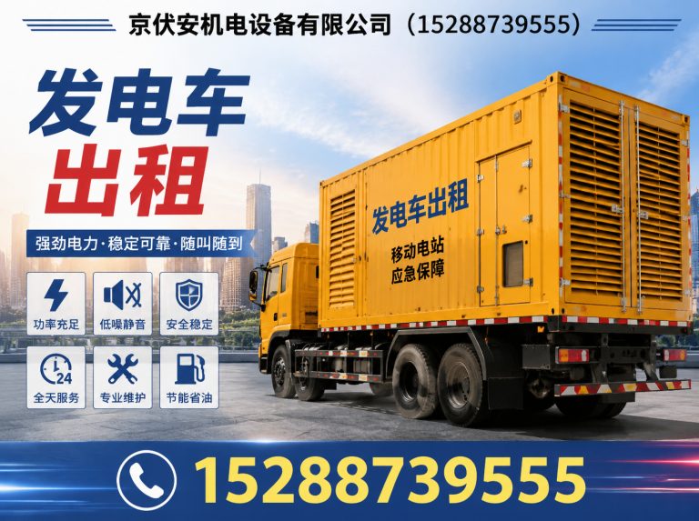 神农架发电机租赁展示图