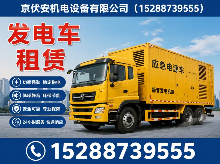 神农架柴油发电机组出租展示图